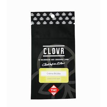 S Clovr Chocolate Square Creme Brulee 20mg - 2pk